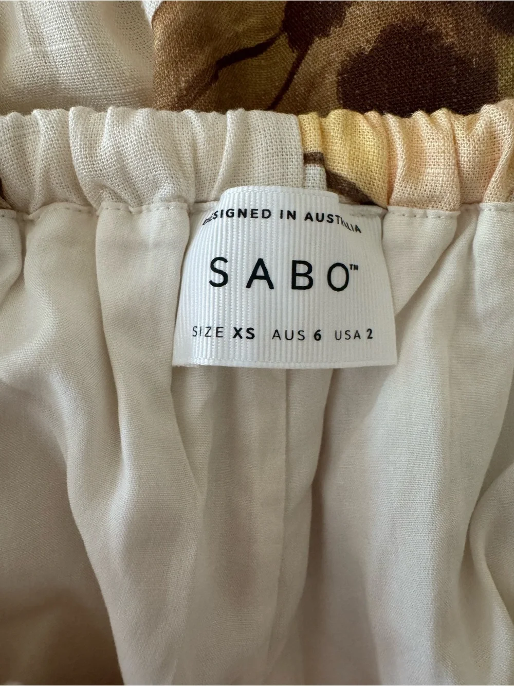 SABO 2 Piece Kaia Linen Blend Strapless Top & Relaxed Pant in Island Time
